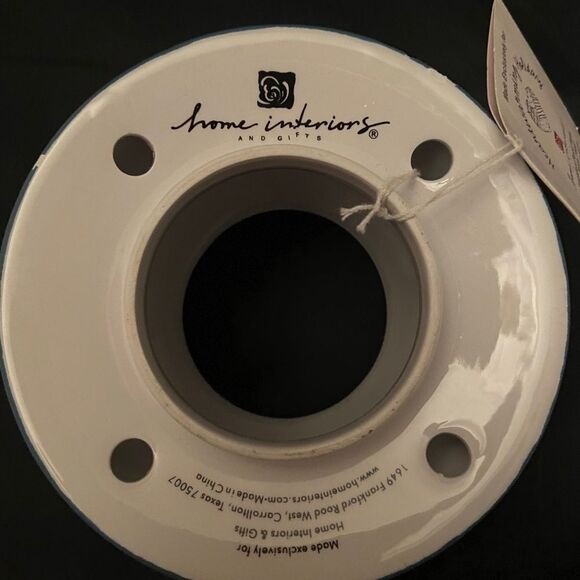 Home Interiors Christmas Candle Shade NWT Country Decor - Picture 2 of 4